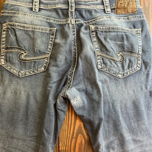 Men’s Silver Jeans Grayson Straight Leg 40 x 30 - Picture 4 of 9